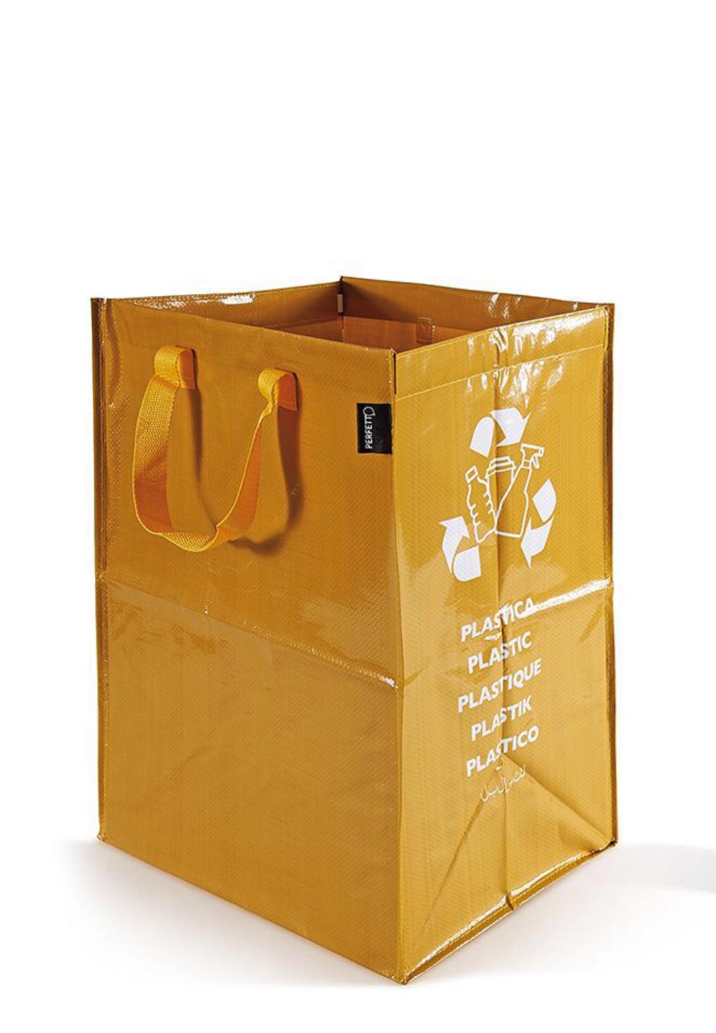 Borse raccolta differenziata, contenitore per la raccolta diffenziata di vetro, carta, plastica